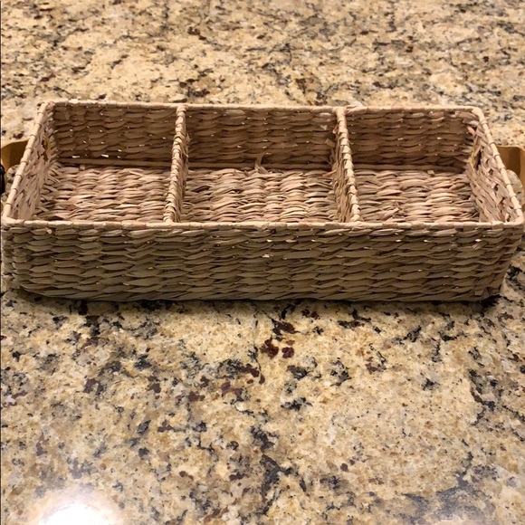 HEARTH AND HAND Magnolia Seagrass Tray Basket NWT - Picture 8 of 8